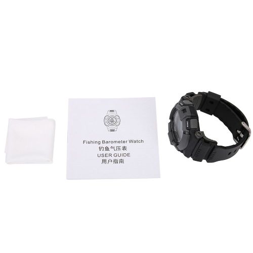 Sunroad Montre De Peche Numerique Professionnelle D'exterieur, Barometre, Altimetre, Thermometre, Horloge