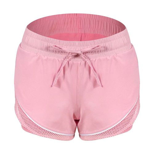 Short De Sport Unisexe Respirant Pour Activites De Plein Air (Rose, Taille Xl)