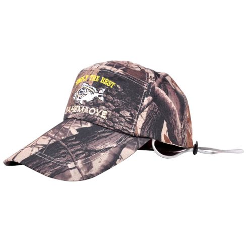 Casquette De Baseball Ajustable Avec Broderie Camouflage Et Protection Solaire Portable