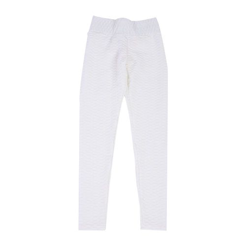 Leggings De Sport Taille Haute Pour Femmes, Pour Le Yoga, Le Fitness, La Course A Pied, La Gym, Respirants (Blanc, Taille M)