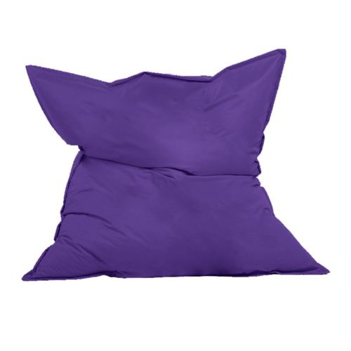 Pouf Rectangulaire D'extérieur Xxl 180x140cm Violet Moku