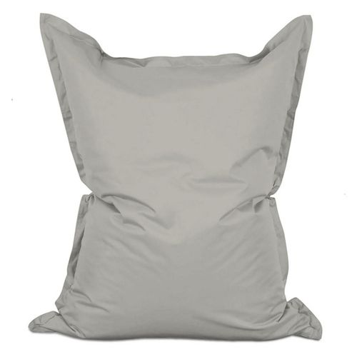 Pouf Rectangulaire D'extérieur Xxl 180x140cm Gris Moku