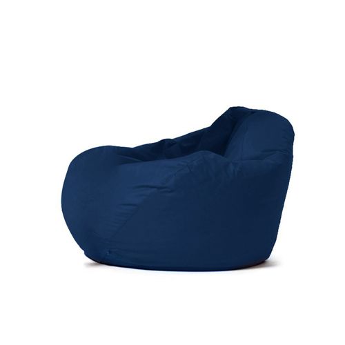 Pouf Poire D'extérieur 130x115cm Bleu Marine Ohau
