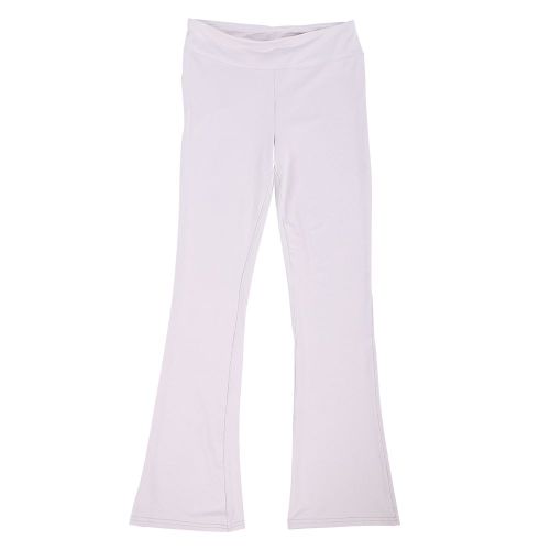Pantalon Taille Haute A Pattes D'elephant Pour Femme, Legging Slim De Fitness Extensible (Gris, 2xl)