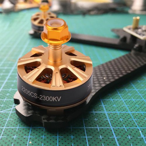 Lot De 2 Mini Drones De Course Rc Quadcopter 2205cs 2300kv Avec Moteur Pour 200/210/220/230/240/250