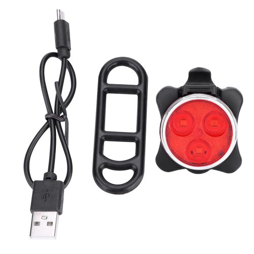 Feu Arriere De Velo Cob D'exterieur, Feu D'avertissement De Securite, Lumiere Rouge, Accessoire De Conduite De Nuit (Rouge)