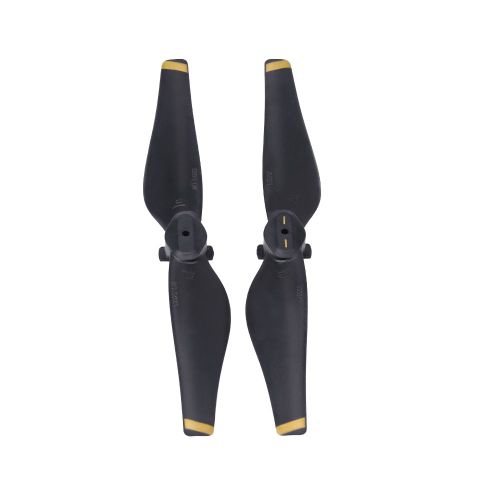 1 Paire/Ensemble D'helices Pliables A Degagement Rapide Cw Ccw Pour Drone Mavic Air Gold Stripe-Qhfen