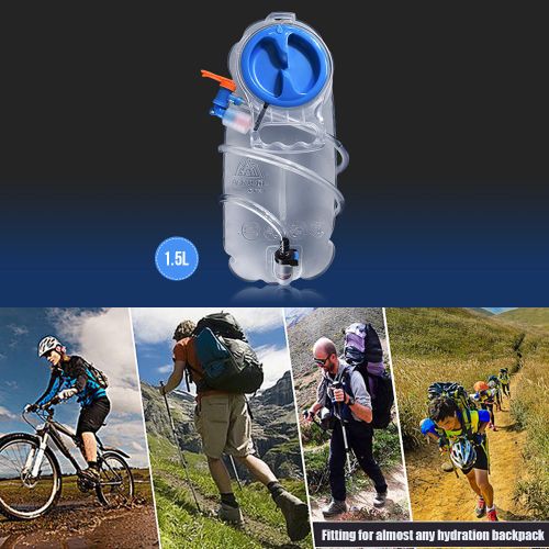 Aonijie Sac A Eau Etanche Pour Camping, Randonnee, Cyclisme (1,5 L)