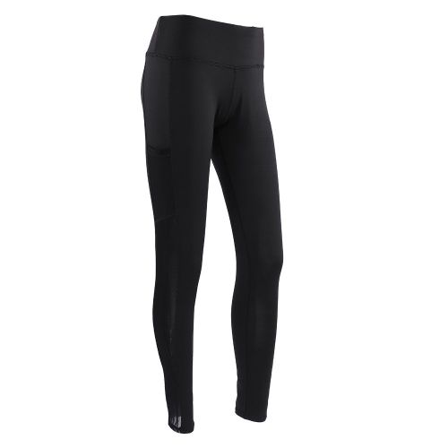 Leggings De Yoga Et De Fitness Pour Femmes, Pantalon De Course, De Sport, Extensible, Taille Haute, En Maille (L)