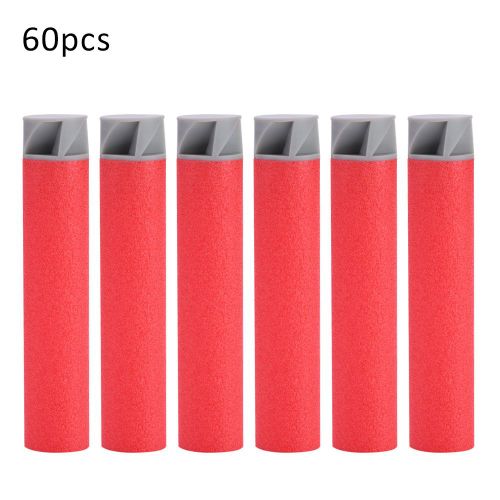 60 Balles Souples Creuses En Mousse De 9,5 X 1,8 Cm Pour Paintball Mega (#6)