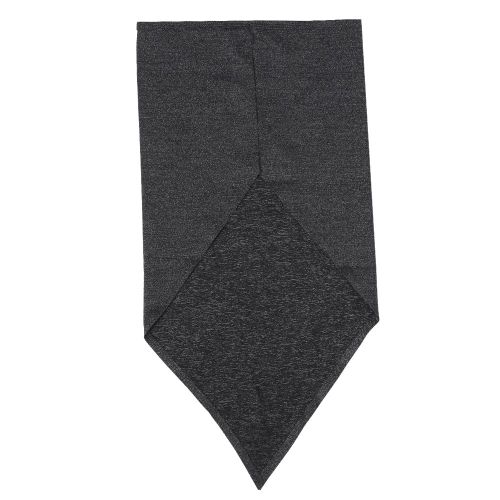 Foulard Triangulaire Multifonctionnel Respirant Pour Adulte, Masque De Cyclisme (Noir)