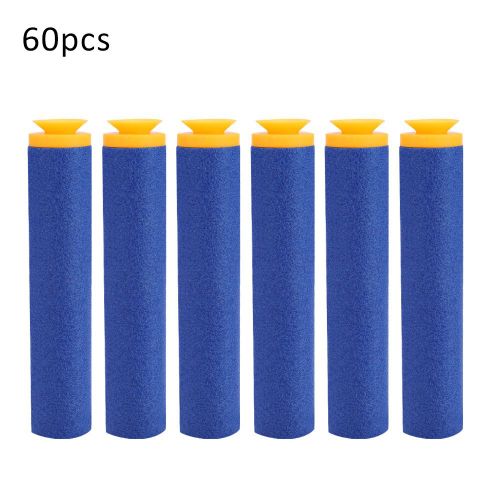 60 Balles Souples Creuses En Mousse De 9,5 X 1,8 Cm Pour Paintball Mega (#4)