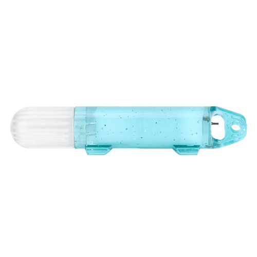 Leurres De Peche Electriques Lumineux Et Realistes De 8 Cm Pour Crevettes D'eau Douce Et D'eau Salee (Bleu)