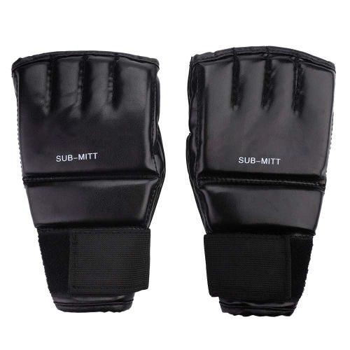 Gants De Boxe Pour Adultes, Pour Entrainement De Muay Thai, Sac De Frappe, Mitaines, Sparring, Boxe (Noir Et Or)