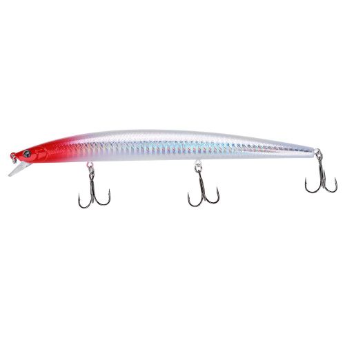 Leurre Crayon Dur Realiste Pour La Peche Au Vairon Avec Hamecon Triple (B)