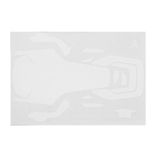 Autocollant 3d En Fibre De Carbone Pour Controleur De Batterie Et Drone Dji Mavic Air (Blanc)-Qhfen