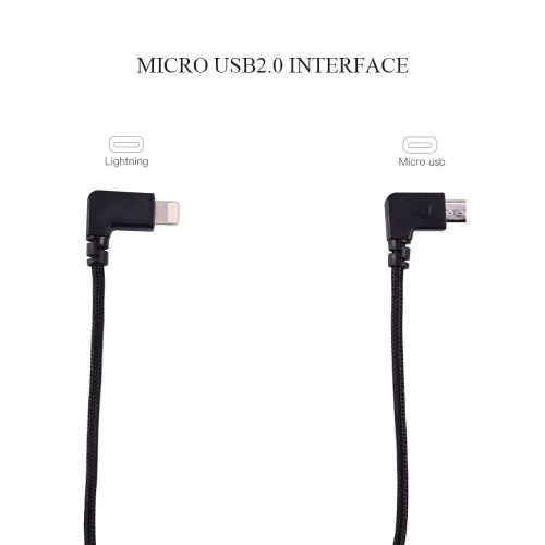 Cable De Connexion Pour Telecommande De Drone Dji Mavic Pro Spark (Pour Lightning)