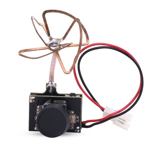 Transmetteur telemetrique commutable 5,8 G 25 mW/50 mW/200 mW 72 canaux + camera HD 700 lignes pour drone FPV