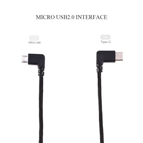 Cable De Connexion Pour Telecommande De Drone Dji Mavic Pro Spark (Pour Type-C)-Qhfen