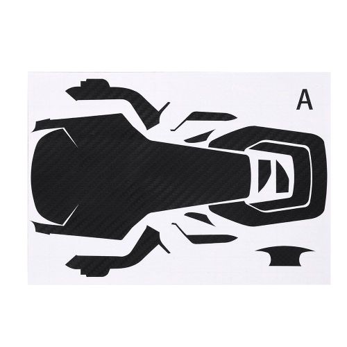 Autocollant 3d En Fibre De Carbone Pour Controleur De Batterie Et Drone Dji Mavic Air (Noir)-Qhfen
