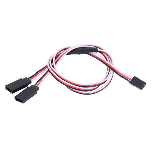 Lot de 5 rallonges de servomoteur en Y, cable principal de 50 cm, accessoire RC pour JR FUTABA
