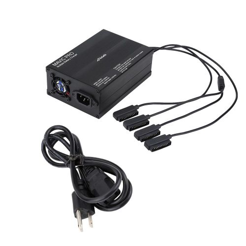 Chargeur Parallele Intelligent Multi-Batteries 6 En 1 Pour Dji Mavic Pro, Prise Americaine