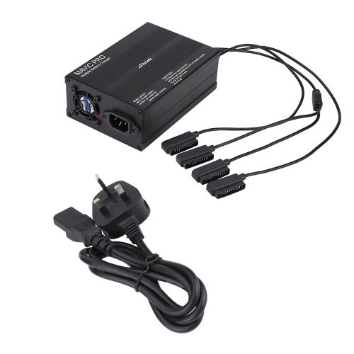Chargeur Parallele Intelligent Multi-Batteries 6 En 1 Pour Dji Mavic Pro, Prise Britannique