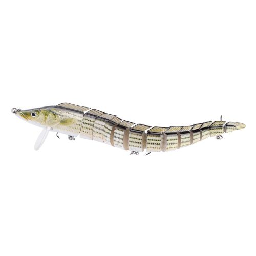 Leurres De Peche Durs, Sections Articulees, Appats Artificiels En Plastique, Nageurs Realistes, Ld13-01, 2#