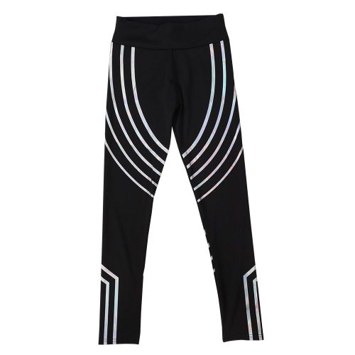 Pantalons De Fitness Pour Femmes, Collants De Course A Pied, Leggings De Compression, D'entrainement, De Yoga (Noir-S)