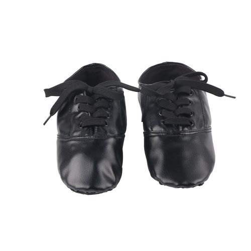 Chaussures De Danse Jazz En Pu De Haute Qualite, Vetements De Danse Pour Enfants Et Adultes, Noires (40)