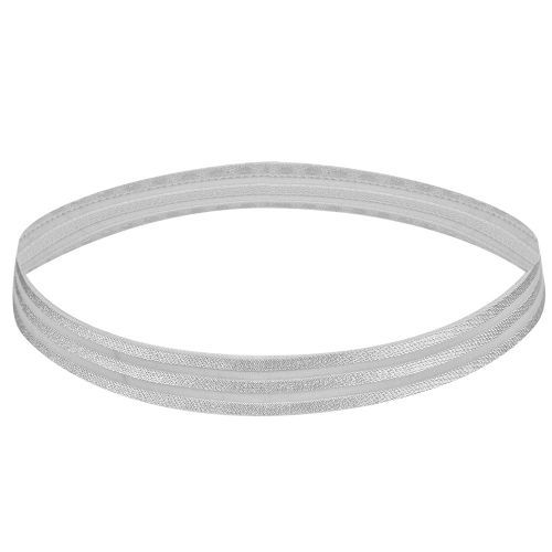 Bandeau Elastique Athletique Pour Adultes, Ideal Pour Les Sports De Fitness En Exterieur Et En Interieur (Blanc)