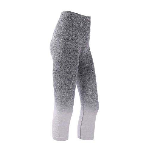 Pantalons De Fitness Pour Femmes, Collants De Sport, De Course A Pied, De Compression, De Yoga (Gris-L/Xl)