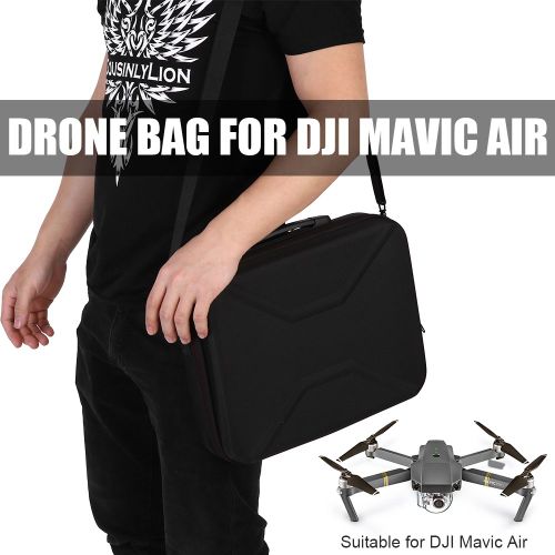 Sac A Main Portable Pour Drone Quadricoptere Rc, Sacoche De Rangement A Bandouliere Pour Dji Mavic Air (Nylon)-Qhfen