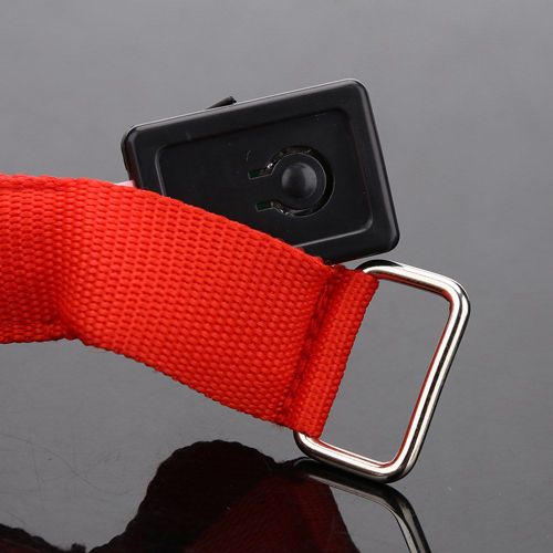 Bracelet Lumineux Reflechissant A Led Pour La Course A Pied Et Le Sport (Rouge)