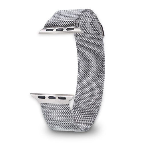 Bracelet De Montre Unisexe Reglable En Acier Inoxydable (42 Mm)