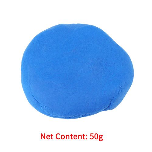 Pate a modeler coloree, pate a modeler, caoutchouc, jouet educatif pour enfants (bleu)