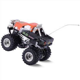 Mini voiture telecommandee tout-terrain 27 MHz 4 canaux (orange)