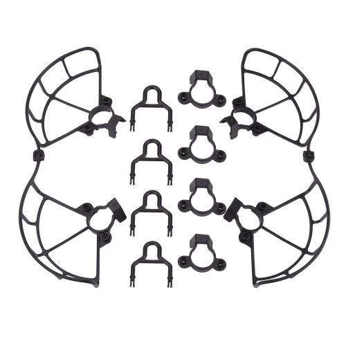 Protections D'helices Et De Pales, Housse De Protection Et Train D'atterrissage Sureleve Pour Dji Spark (Noir)-Qhfen