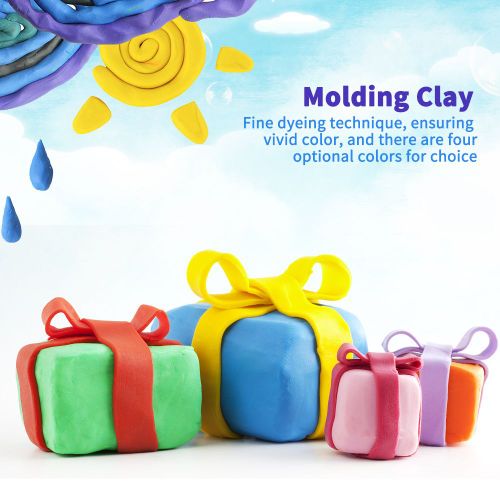 Pate a modeler coloree, pate a modeler, caoutchouc, jouet educatif pour enfants (vert)