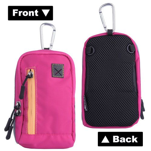 Brassard De Sport En Plein Air Pour Course A Pied, Exercice, Poignet, Etui Pour Telephone (Rose Rouge)