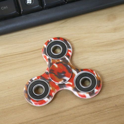 1 piece de toupie a la mode pour le bout des doigts, roulement a billes en acier, anti-stress, jouet EDC pour les mains, #1