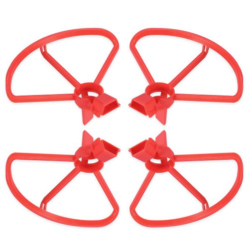 Protecteurs D'helices, Bague De Protection Et Train D'atterrissage Pour Dji Spark (Rouge)-Qhfen