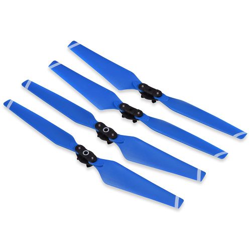 Helices Pliables Cw Ccw, 2 Paires/Ensemble, Accessoires Pour Drone Dji Mavic Pro (Bleu)-Qhfen