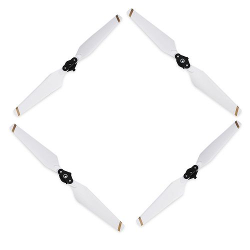 Helices Pliables Cw Ccw, 2 Paires/Ensemble, Accessoires Pour Drone Dji Mavic Pro (Blanc)-Qhfen