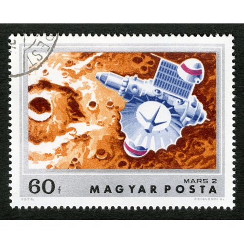 Timbre Oblitéré Magyar Posta, Mars 2, 1974, 60 F