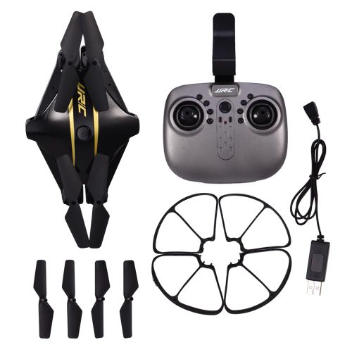 Drone Rc Pliable Quadricoptere, Mode Sans Tete, Telecommande 2,4 Ghz, Avec Camera Wifi 720p-Qhfen