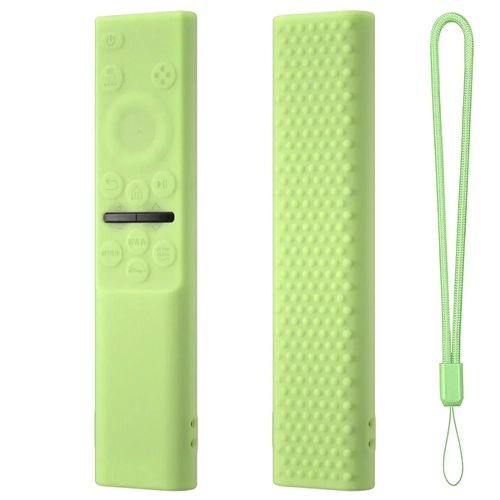 Étui de protection en Silicone pour télécommande samsung, manchon pour BN59-01388A 01388C 01388H 01393H 01393A 01393C 01393D CU7000-165x40x13mm-Luminous Vert