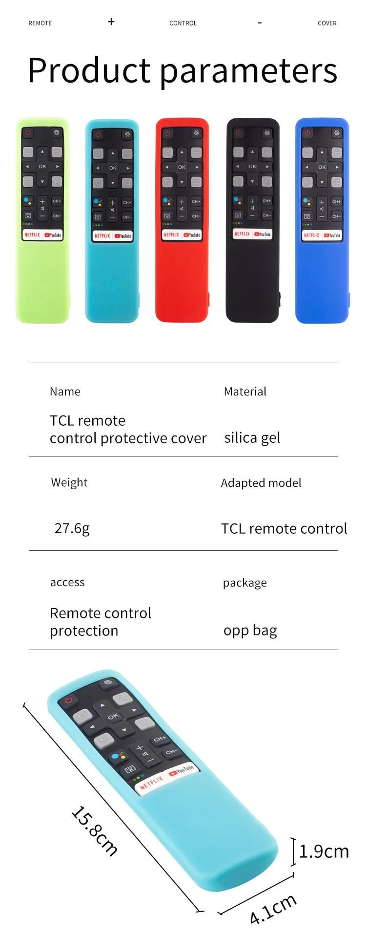 Housse de protection en Silicone pour tlcommande smart TV TCL RC802V, 49P30FS 65P8S 55C715-Noir image 11 | Rakuten