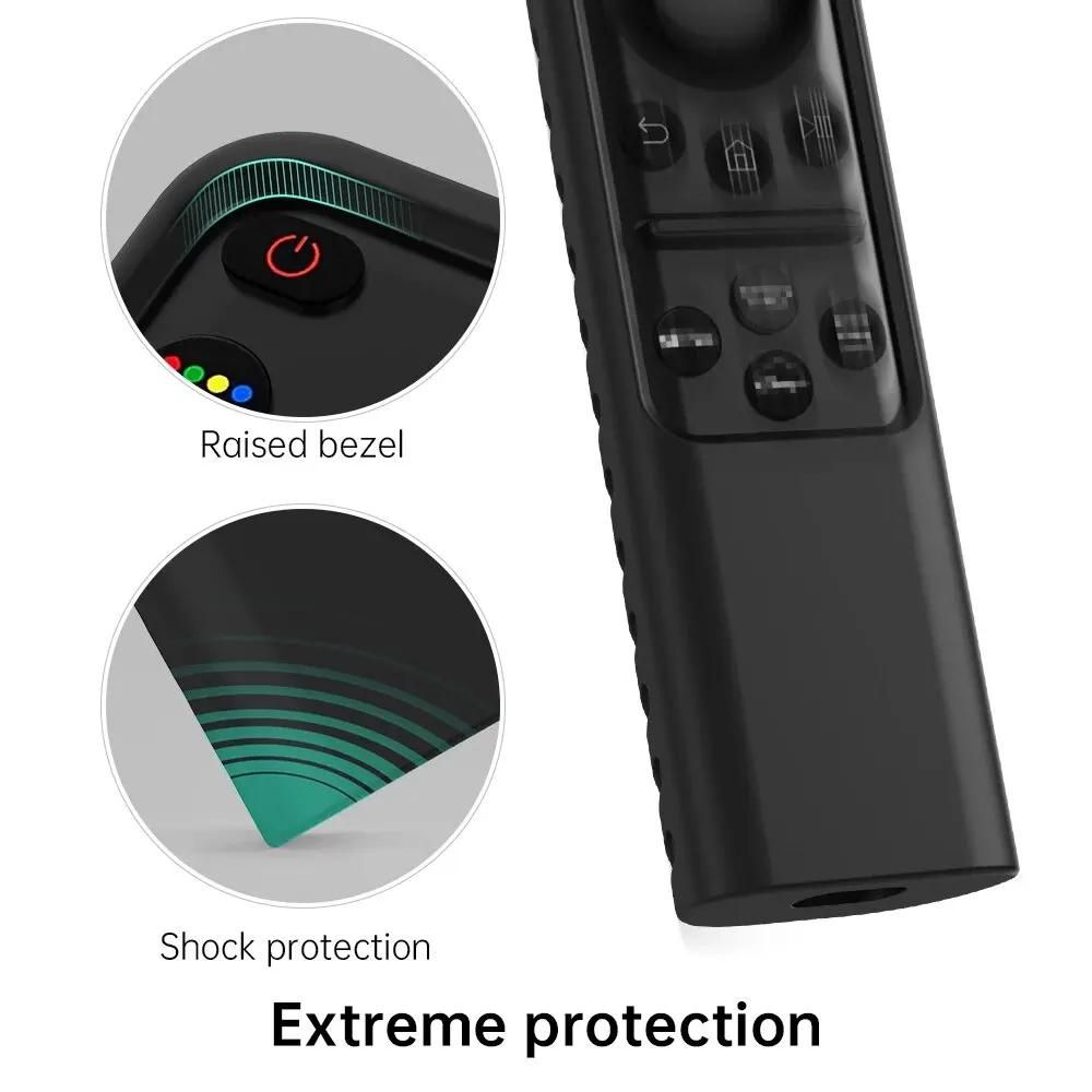 Housse de tlcommande en Silicone pour Samsung 2023 TM2360E BN59 01432A TM2361E BN59 01455E, tlcommande Smart TV Samsung Anit perdue avec lanire-Fluorescent Vert image 5 | Rakuten
