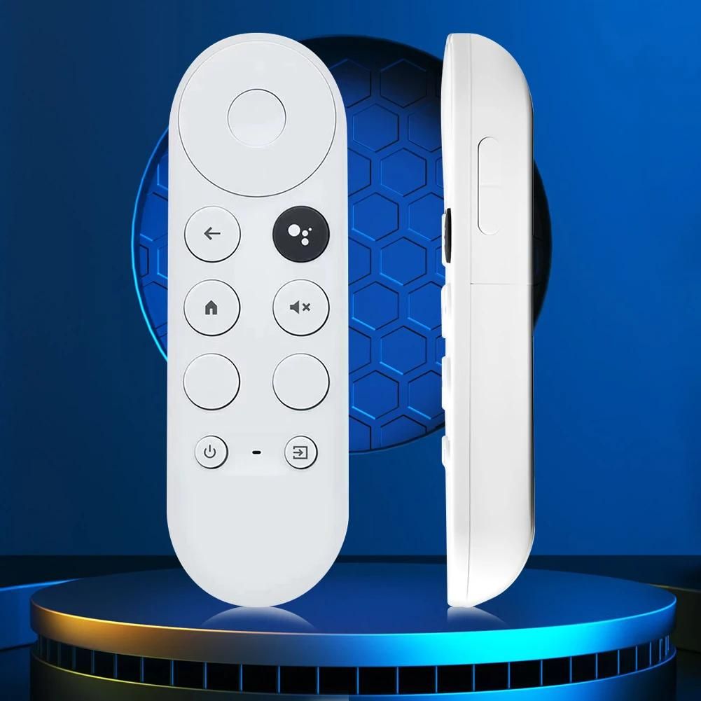G9N9N Smart TV tlcommande Bluetooth-Compatible dcodeur vocal tlcommande pour Google TV Chromecast 4K neige- image 8 | Rakuten